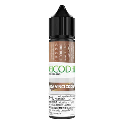 DECODED Davinci Code Freebase E-Juice 60mL - Supa Vapes
