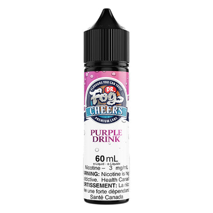 Dr. Fog Cheers Purple Drink Freebase E-Juice 60mL - Supa Vapes