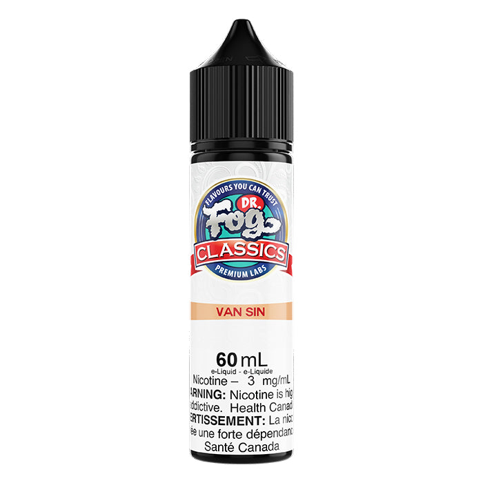 Dr. Fog Classics Van Sin Freebase E-Juice 60mL - Supa Vapes