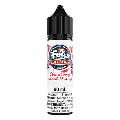 Dr. Fog Fruit Series Strawberry Blood Orange Freebase E-Juice 60mL - Supa Vapes