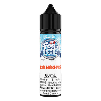 Dr. Fog Ice Rainbows Freebase E-Juice 60mL - Supa Vapes