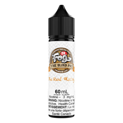 Dr. Fog The Blind Pig The Real McCoy Freebase E-Juice 60mL - Supa Vapes