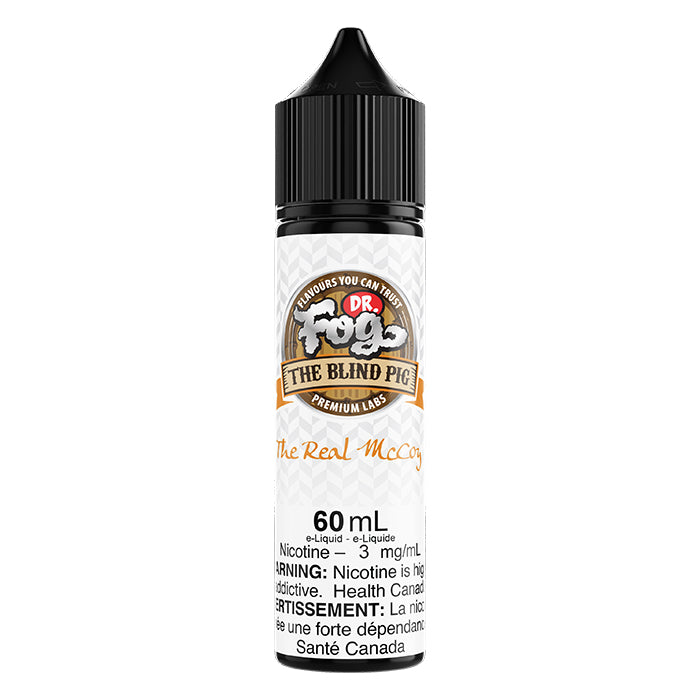 Dr. Fog The Blind Pig The Real McCoy Freebase E-Juice 60mL - Supa Vapes