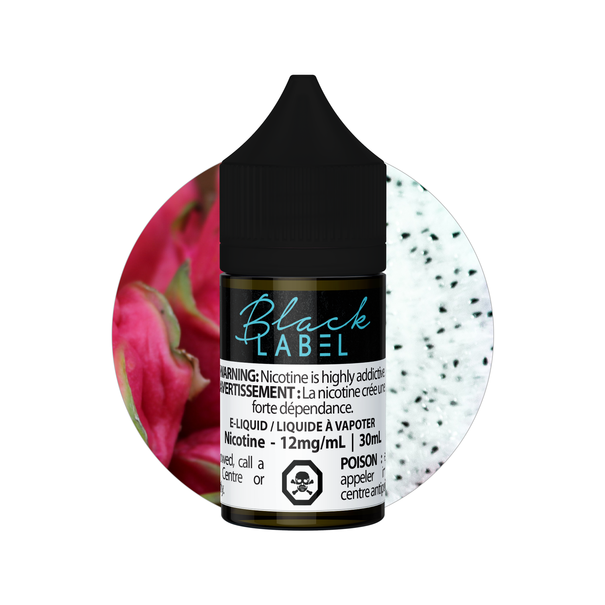 Black Label Dragon Fruit 30mL freebase e-liquid
