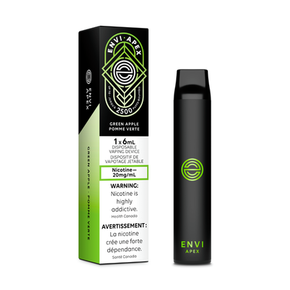 Envi Apex Disposable Vape — Green Apple