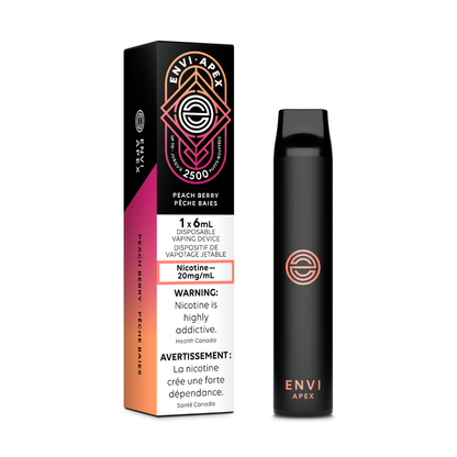 Envi Apex Disposable Vape — Peach Berry