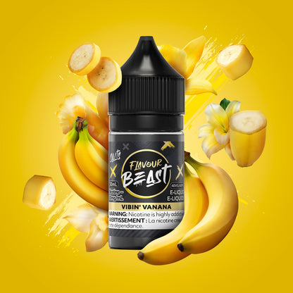 Flavour Beast E-Liquid Salt 30mL Vibin' Vanana - Supa Vapes