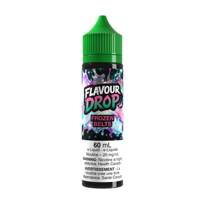 Flavour Drop Salt Frozen Belts 60mL salt nicotine e-liquid bottle