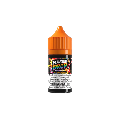 Flavour Drop Salt Icy Rainbows 30mL salt nicotine e-liquid bottle