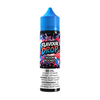 Flavour Drop Salt Moon Rocket 60mL salt nicotine e-liquid bottle