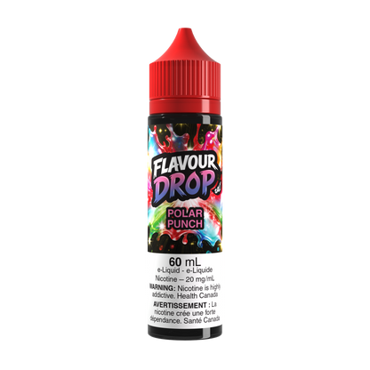 Flavour Drop Salt Polar Punch 60mL salt nicotine e-liquid bottle