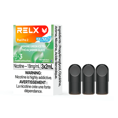 RELX Pod Pro 2 Pods — Jasmine Green Ice Tea
