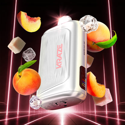 Kraze Giga 40ML White Gummy Bear Ice Disposable Vape