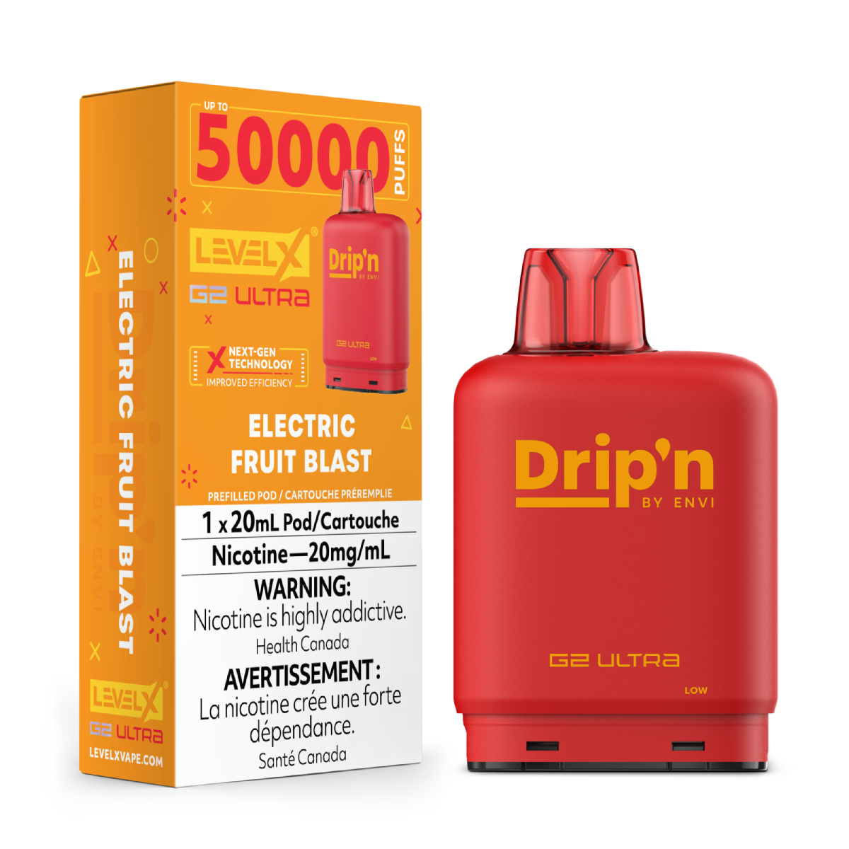 Level X Drip'n G2 Ultra Electric Fruit Blast - Supa Vapes