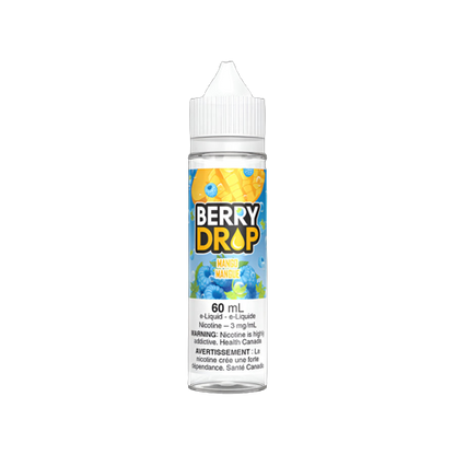 Berry Drop (60mL) e-liquid, Grape flavour, 12mg nicotine strength, rich berry medley for a smooth vaping experience, perfect for vapers in Ontario and Quebec.