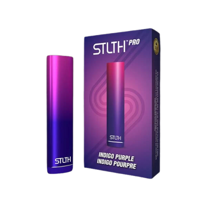 STLTH PRO Device, Nebula Blue finish, long-lasting battery, rich flavor with STLTH PRO Pods, ideal for adult vapers in Ontario and Quebec.