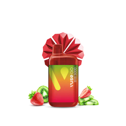 VUSE Go 5000, Mint Ice flavour disposable vape with 20mg/mL nicotine, rechargeable and easy to use, designed for Ontario and Quebec vapers.