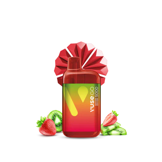 VUSE Go 5000, Mint Ice flavour disposable vape with 20mg/mL nicotine, rechargeable and easy to use, designed for Ontario and Quebec vapers.