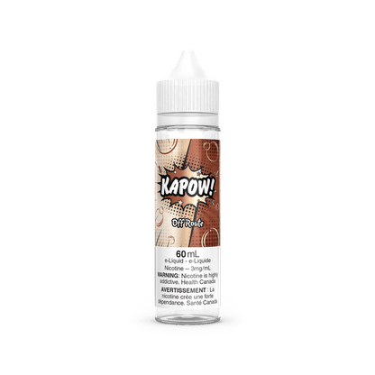 KAPOW! Classic/Fizzy flavour vape, 3mg nicotine, sweet and fizzy candy vape experience, designed for Ontario and Quebec customers.