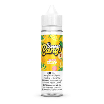Banana Bang 60mL, Blueberry Raspberry flavour, 6mg nicotine e-liquid, sweet and tangy vape experience, bold fruit blend, perfect for Ontario and Quebec vapers.