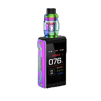 GEEKVAPE Aegis T200 Sub-Ohm Tank Kit, Purple variant, robust performance and durability, precise control, long-lasting use, designed for Ontario and Quebec vapers.