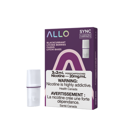Allo Sync Pods Strawberry Kiwi - high-quality vape pods with smooth draw and bold flavour, available in Hawkesbury, Ottawa, and across Ontario.