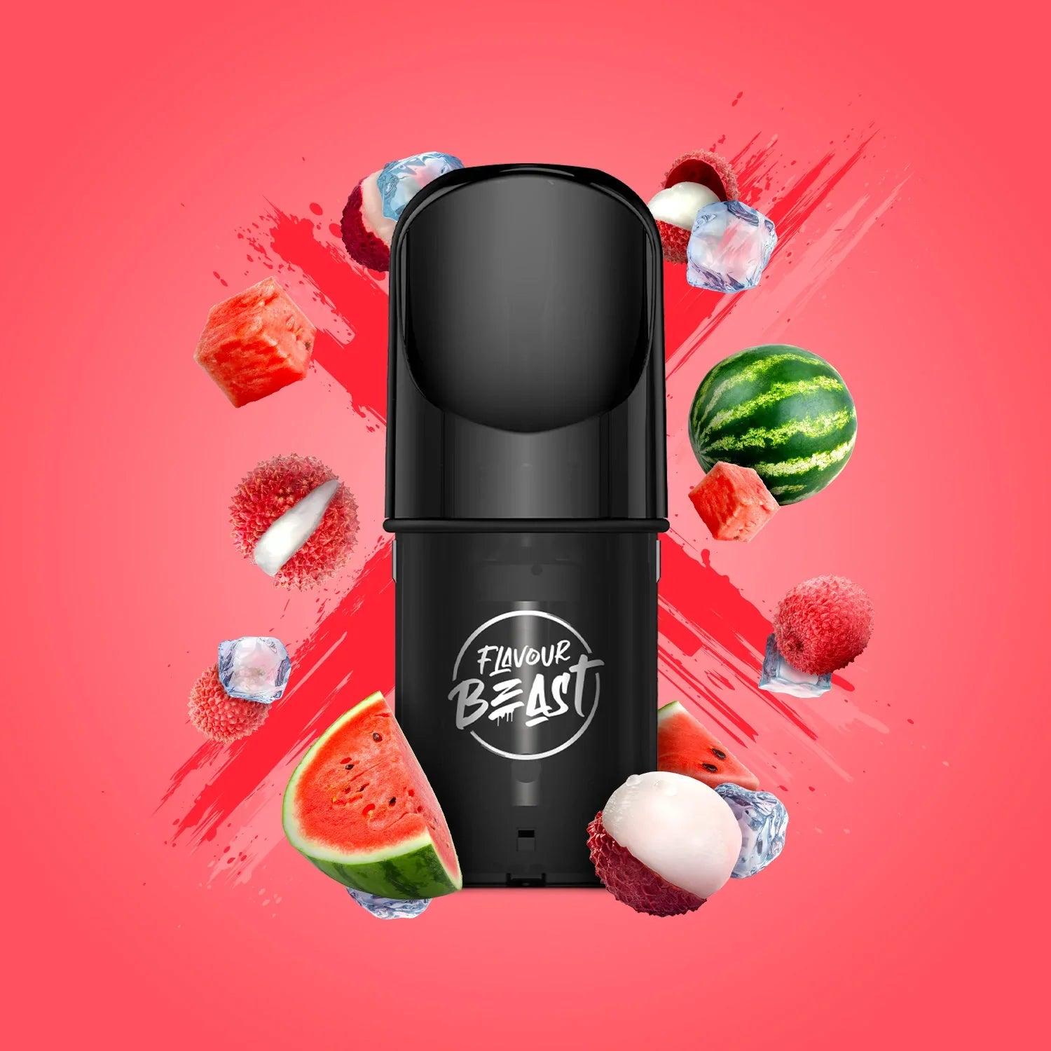 Flavour Beast Pods, Bussin' Banana Iced flavour pod, smooth nicotine delivery, fully compatible with STLTH & Allo devices, bold flavour for vapers in Ontario and Quebec.