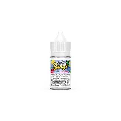 Banana Bang Salt 30mL, Apple Grape flavour, 20mg nicotine strength vape juice for smooth and vibrant vaping experience in Ontario and Quebec.