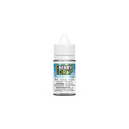 Berry Drop Salt vape juice, Banana flavour, 30mL bottle with 12mg nicotine strength, fruity berry blend with banana twist, smooth satisfaction, designed for Ontario and Quebec vapers.
