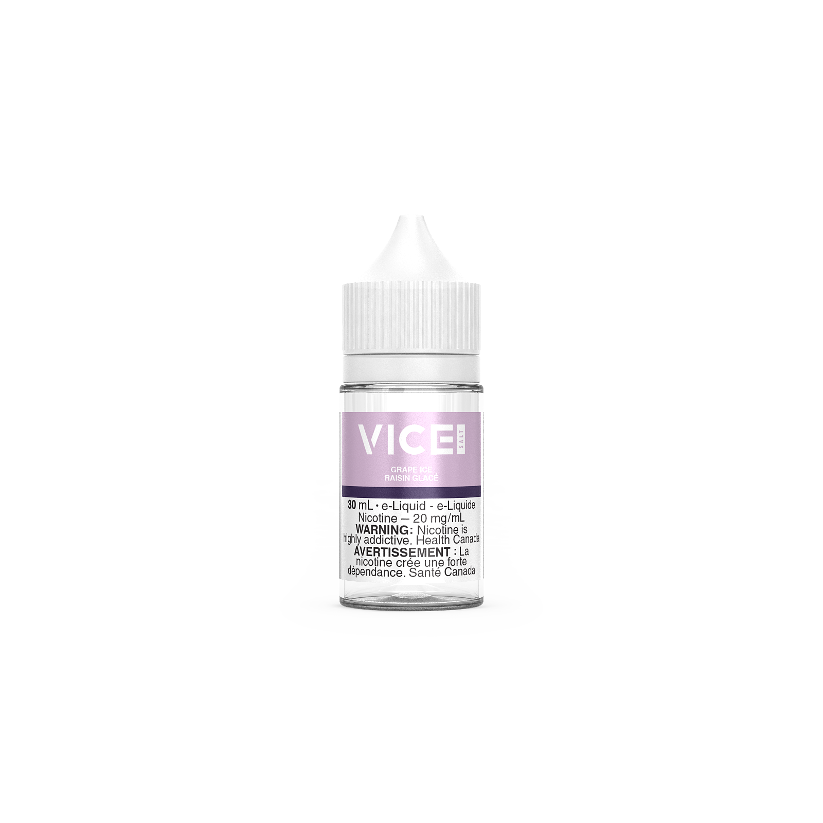 VICE E-Liquid, Banana Ice flavour, 20mg nicotine strength, smooth and cool vaping experience, designed for Ontario and Quebec customers.