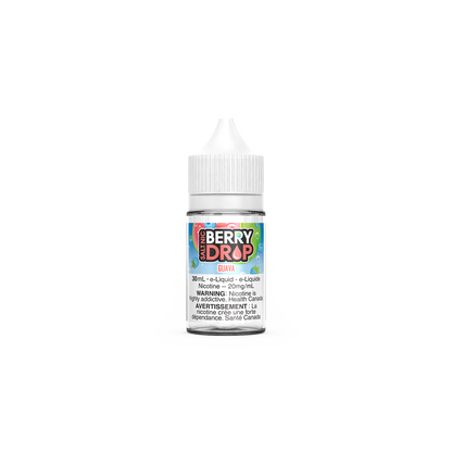 Berry Drop Salt 30mL, Cactus flavour with 20mg nicotine salt, flavorful berry medley and unique cactus note, premium vape salt tailored for Ontario and Quebec vapers.