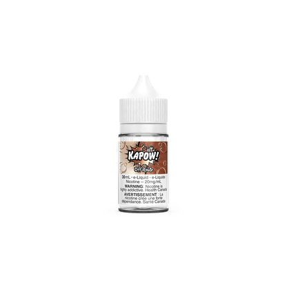 KAPOW! - Salt Nic, Classic/Fizzy flavour, BOLD 50 nicotine strength, sweet fizzy vape, salt nicotine satisfaction, ideal for Ontario and Quebec vapers