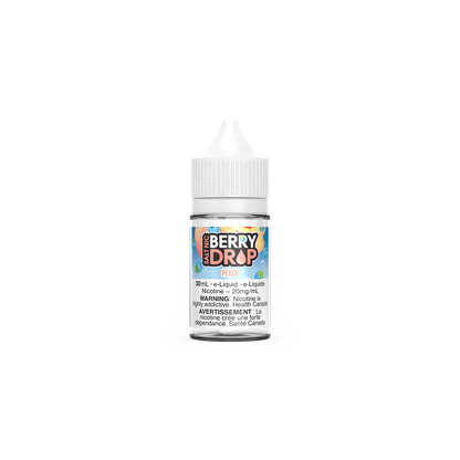 Berry Drop Salt (30mL), Cherry flavour, 12mg nicotine, smooth and fruity vape salt, rich nicotine satisfaction, ideal for Ontario and Quebec customers.