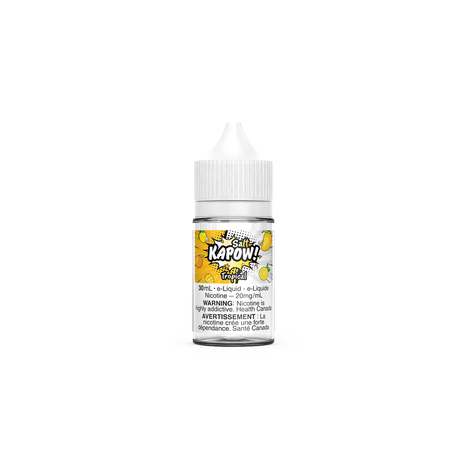 KAPOW! - Salt Nic, Melonz flavour, 12mg nicotine strength, smooth and sweet vape experience, designed for Ontario and Quebec customers.