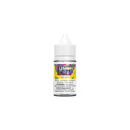 Lemon Drop Salt Nic, Double Lemon flavour, 20mg nicotine salt e-liquid, sharp citrus vape experience, designed for Ontario and Quebec vapers.