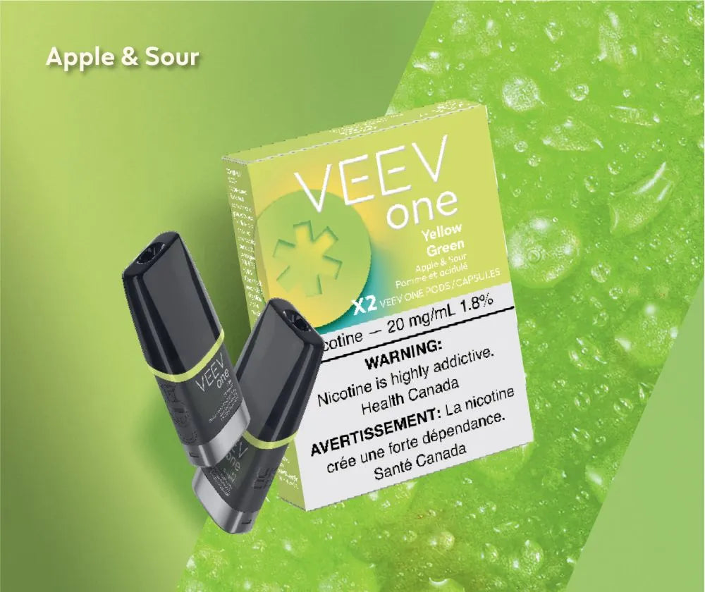 Veev One pods - refined vaping experience with smooth tobacco or mint notes available in Hawkesbury, Ottawa, and across Ontario.